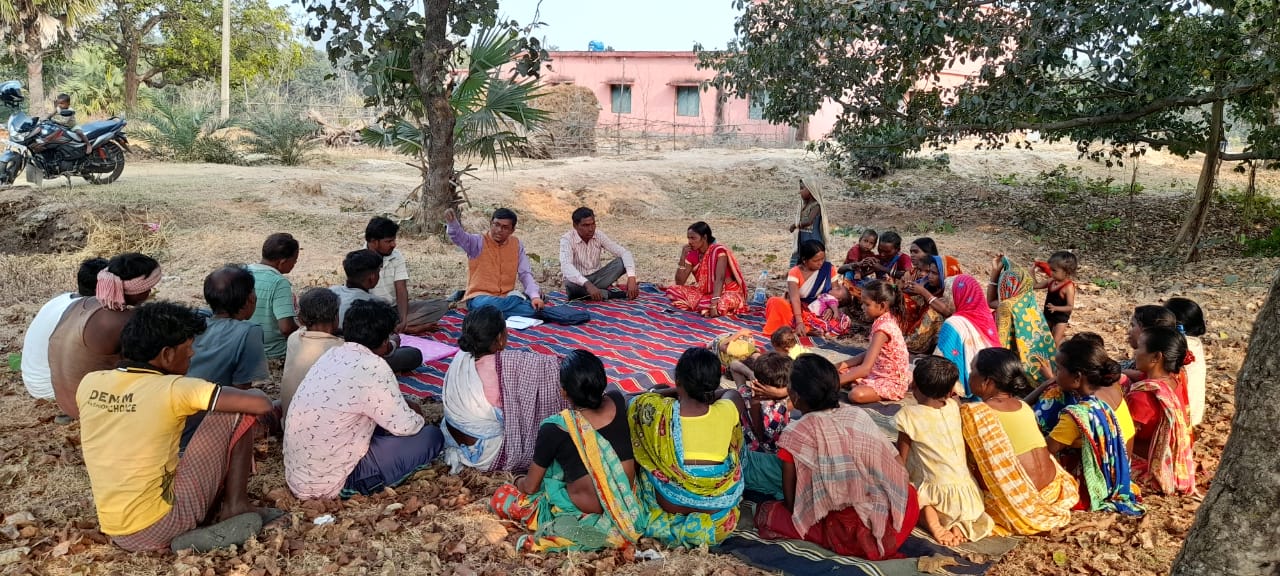 Discussion for IFR claim at Kaludih villageFatehpur BlockJamtaraDistric