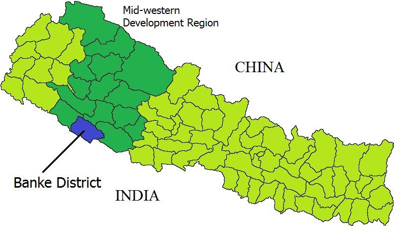 Nepal map