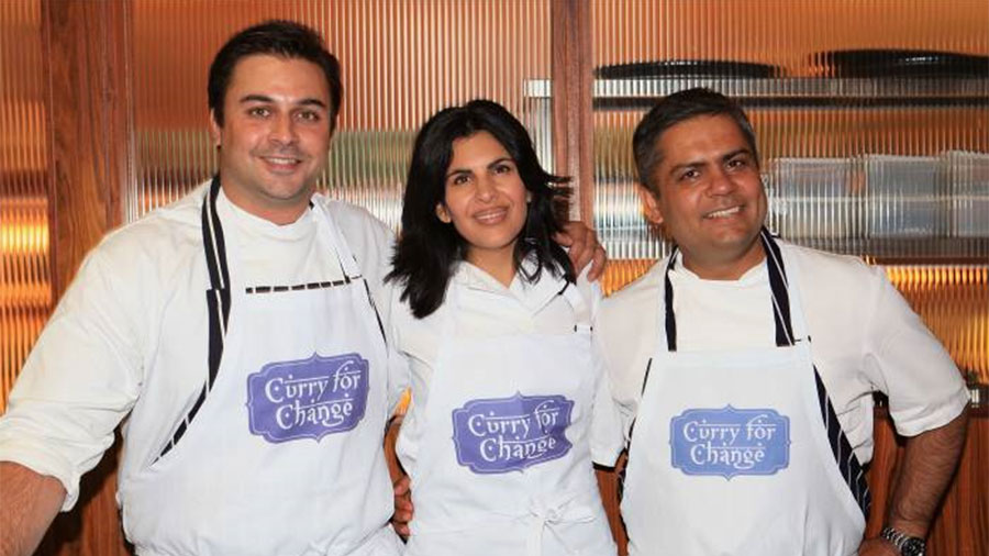 Launching Curry for Change 2013
